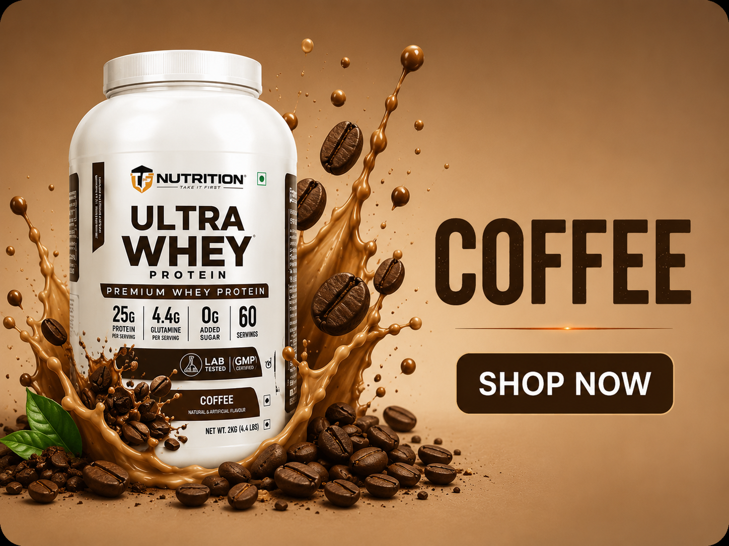 TIF Nutrition Ultra Whey Protein - Coffee