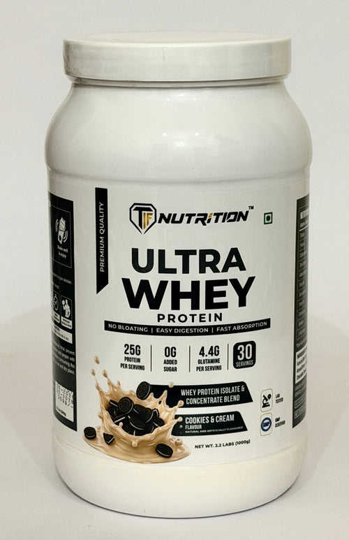 TIF Nutrition Ultra Whey Protein - Cookies and Cream