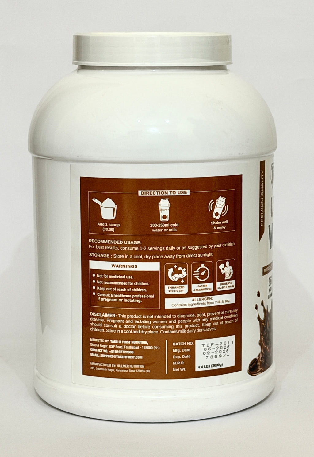 TIF Nutrition Ultra Whey Protein - Coffee