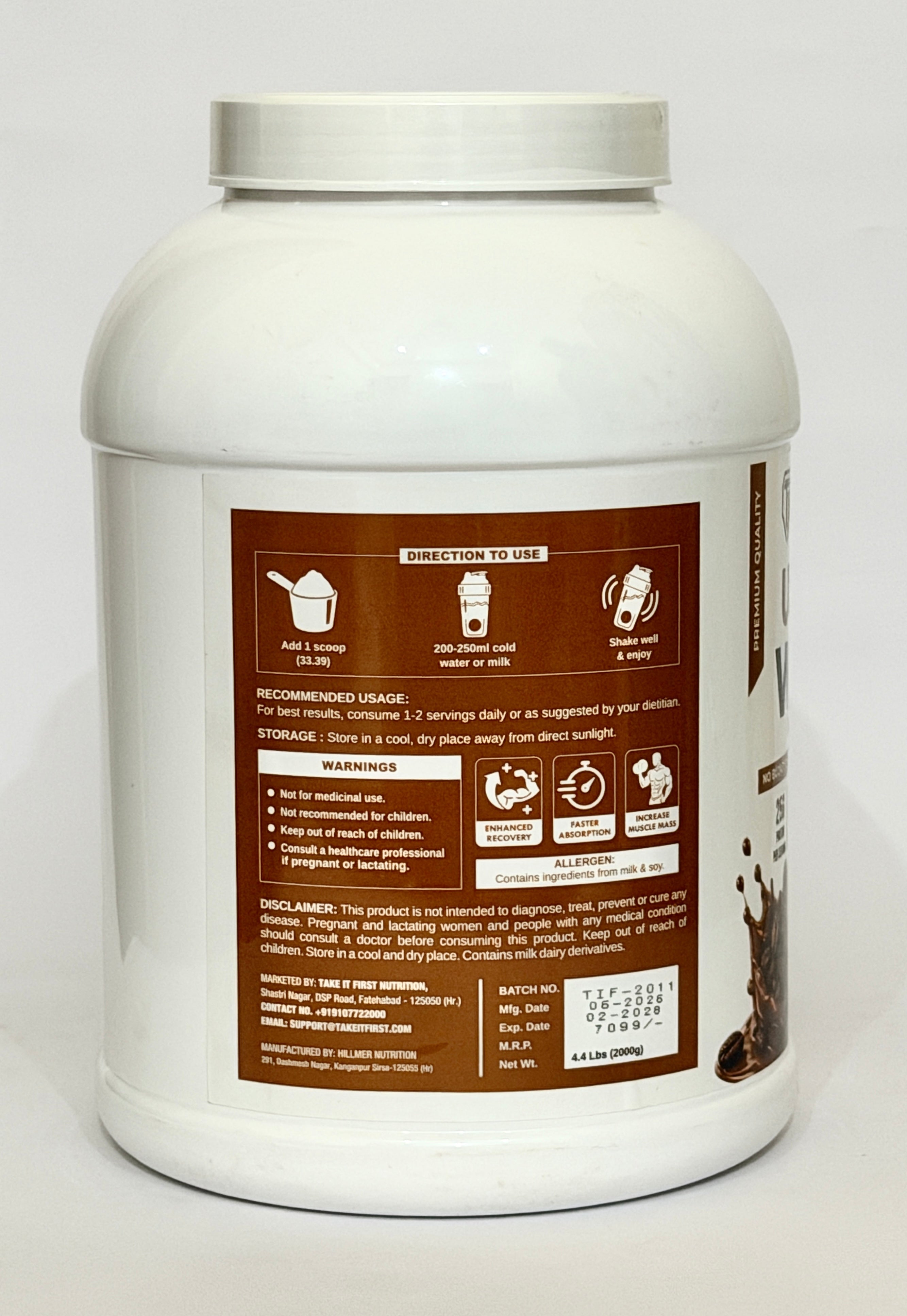 TIF Nutrition Ultra Whey Protein - Coffee