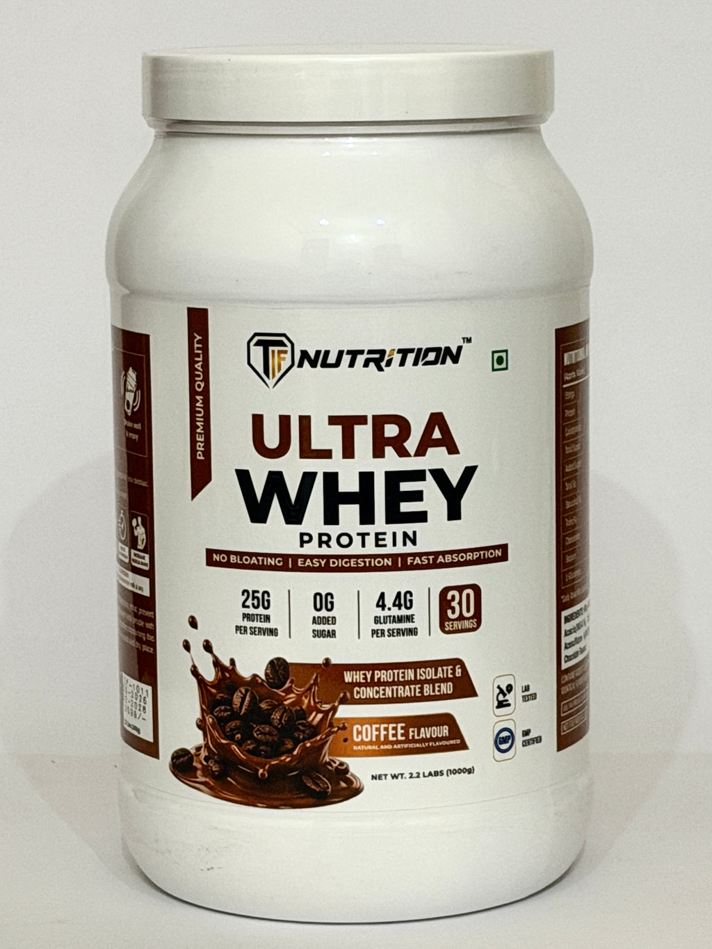 TIF Nutrition Ultra Whey Protein - Coffee