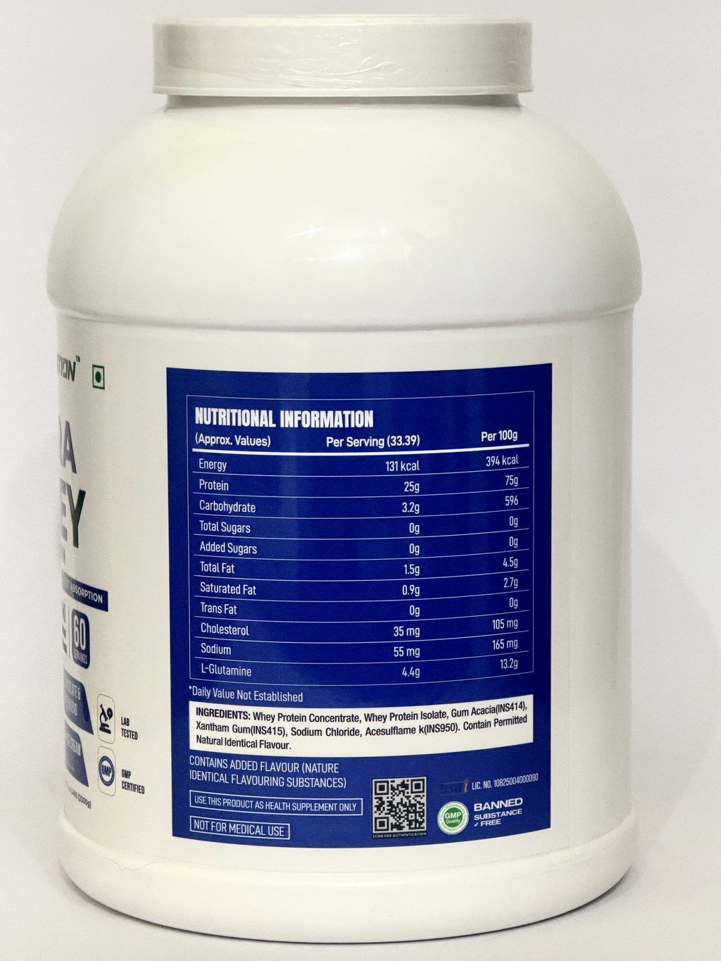 TIF Nutrition Ultra Whey Protein - American Ice Cream