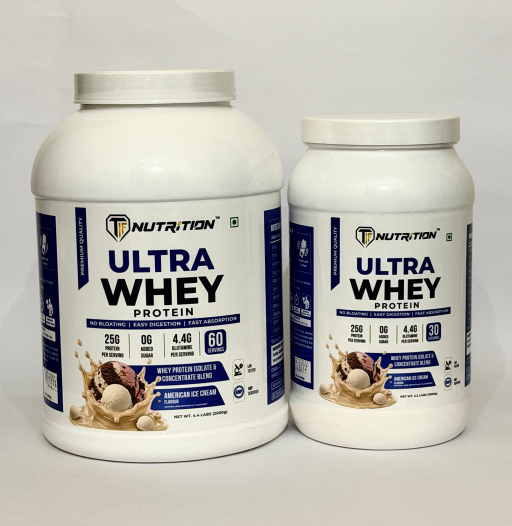 TIF Nutrition Ultra Whey Protein - American Ice Cream