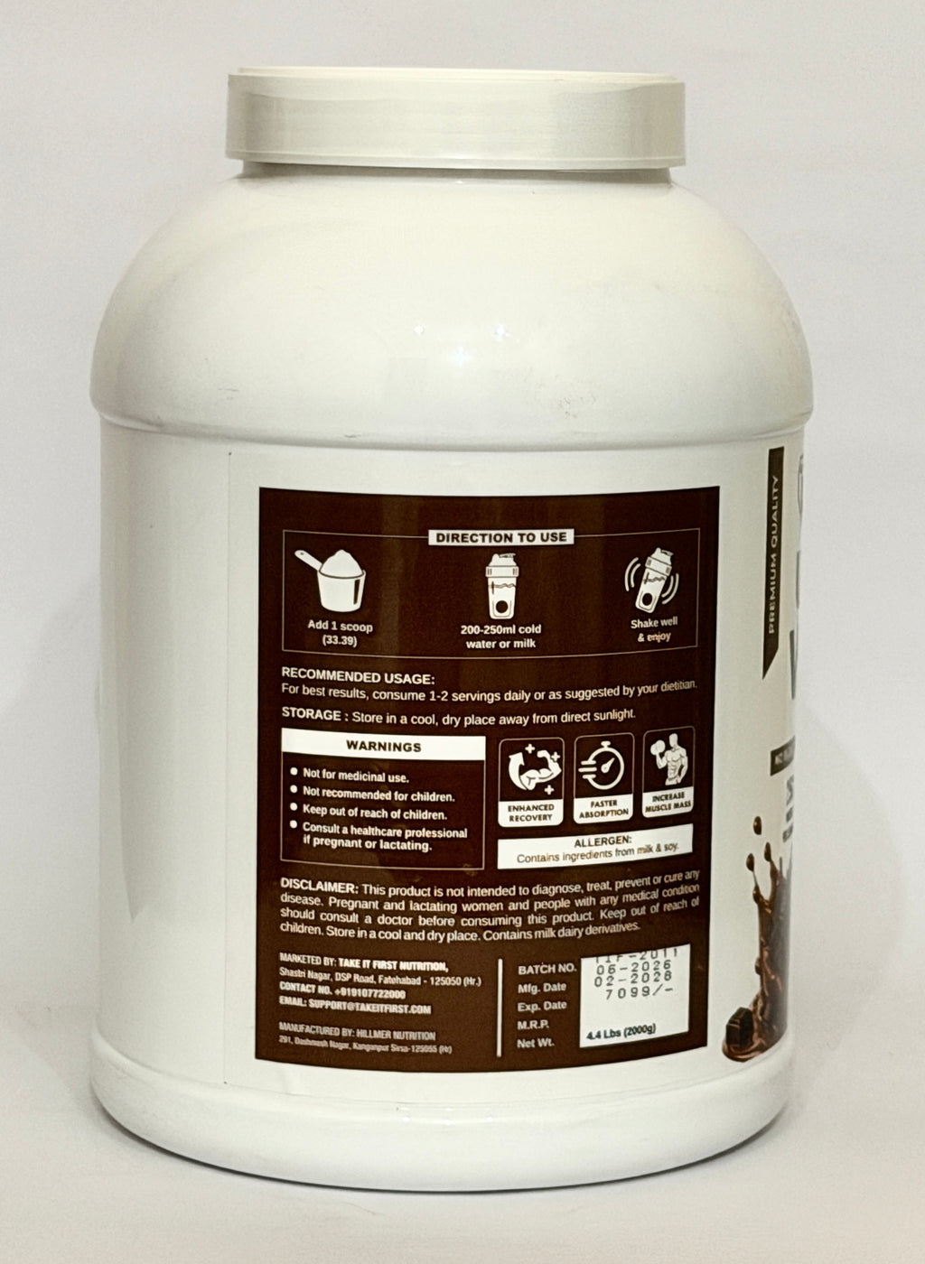 TIF Nutrition Ultra Whey Protein - Chocolate