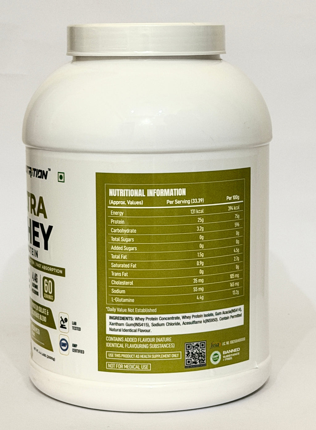 TIF Nutrition Ultra Whey Protein - Kesar Pista