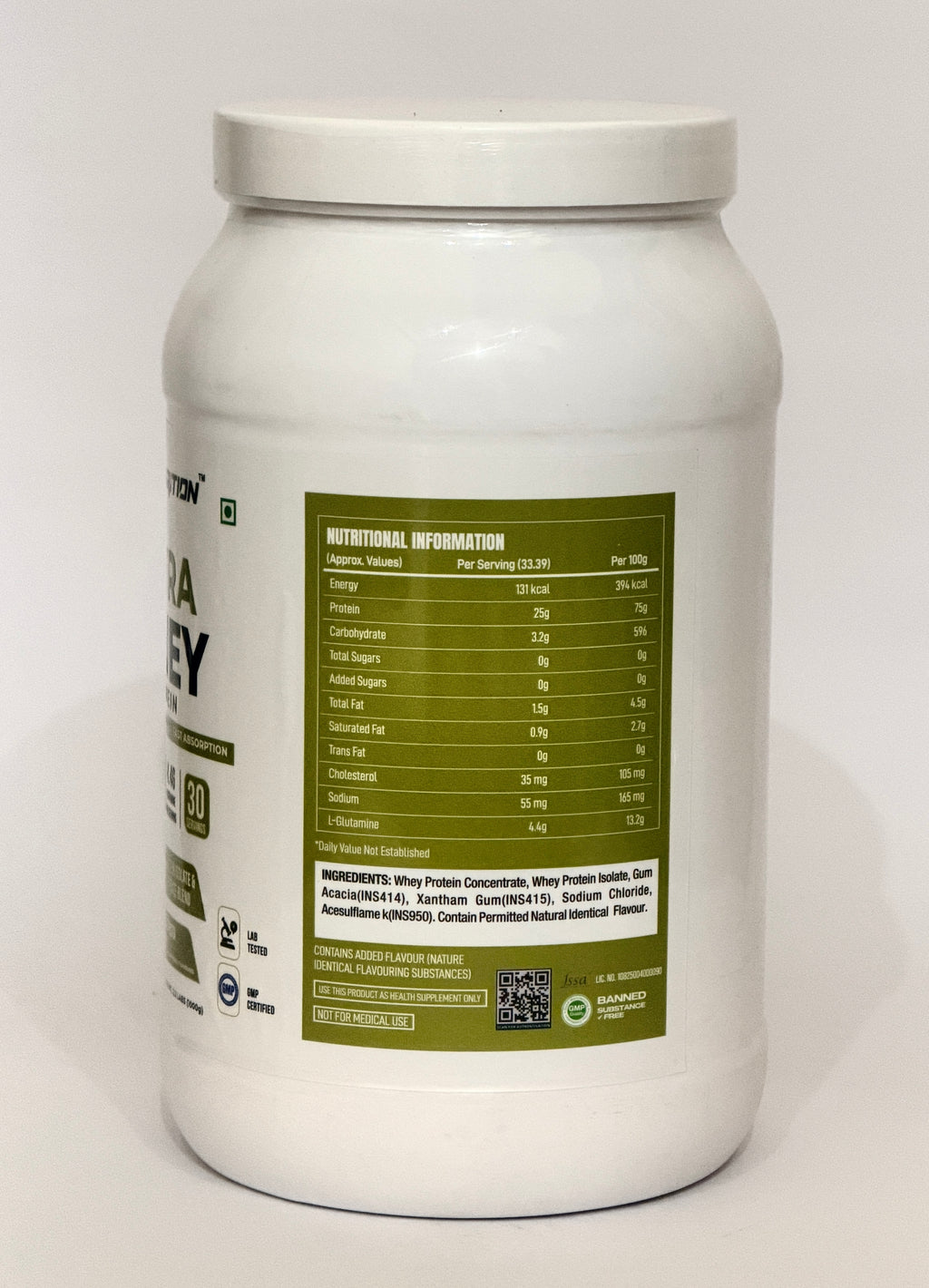 TIF Nutrition Ultra Whey Protein - Kesar Pista