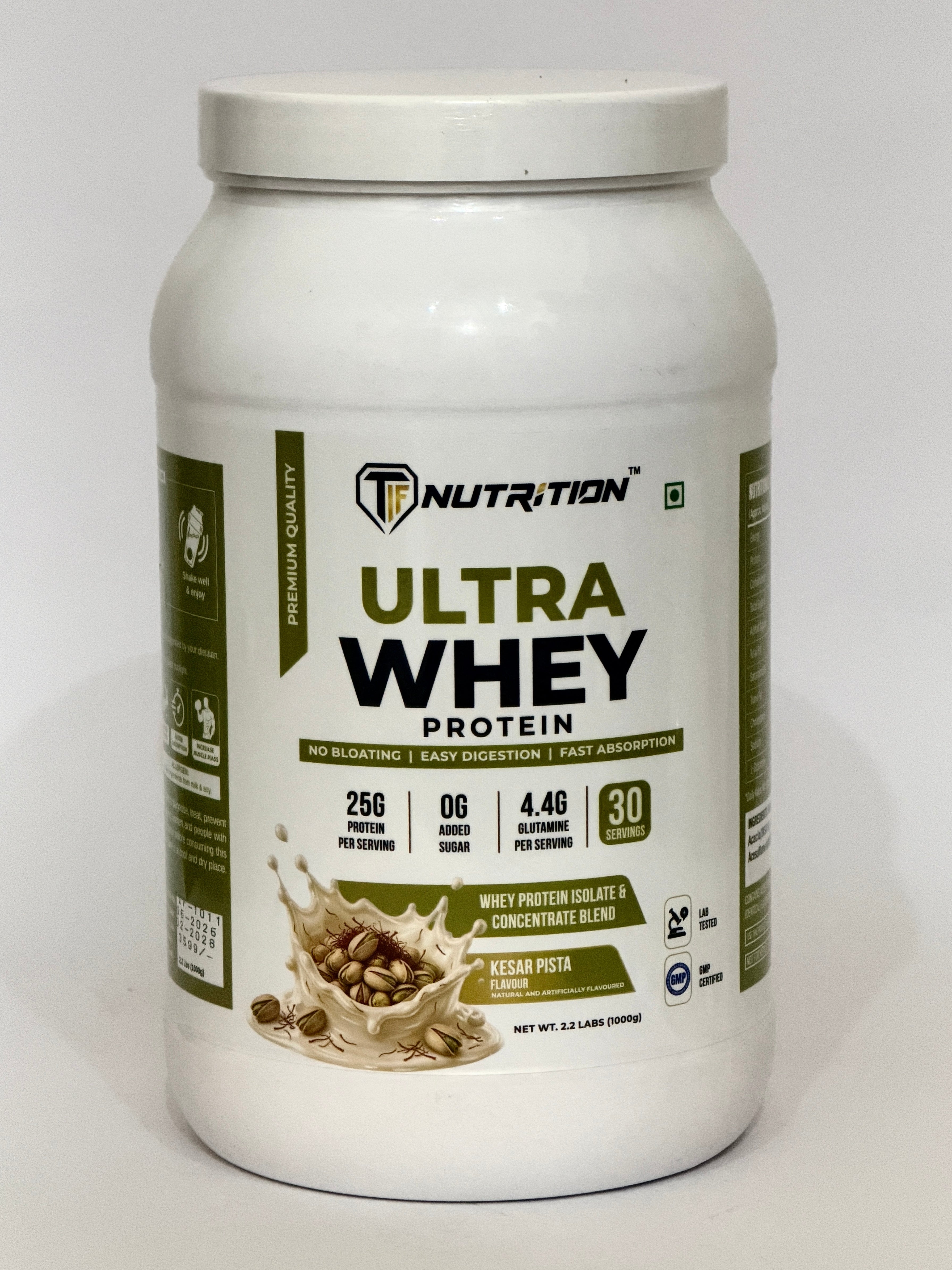 TIF Nutrition Ultra Whey Protein - Kesar Pista