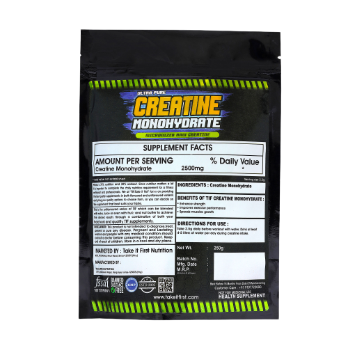 TIF Ultra Pure Creatine Monohydrate (Unflavoured)